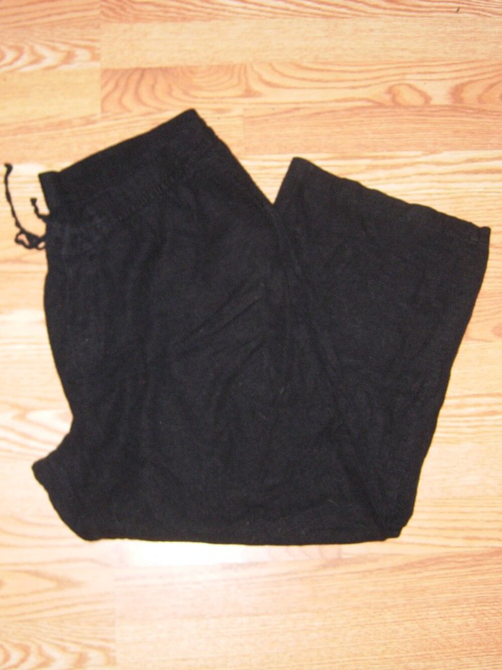 Old Navy Black Linen Blend Pants XXL